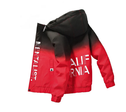 Blouson homme mi-saison effet ombré tendance