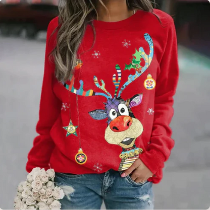 Pull de Noël Confortable Festif