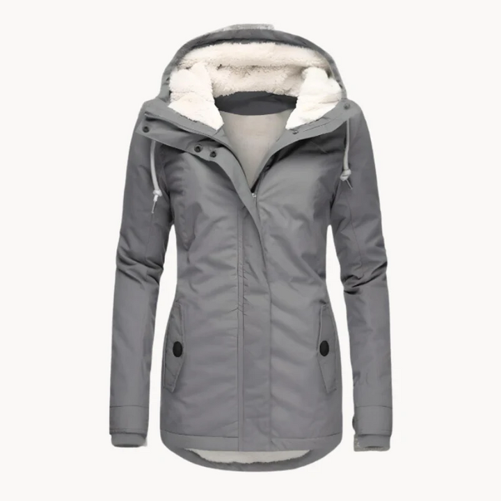 Wasserdichte Damenjacke Isolierte Winterjacke - IdealeKleiden