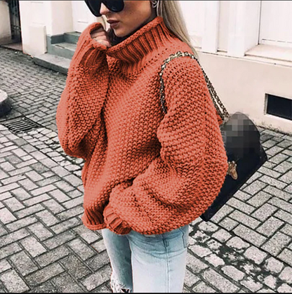 Pulls en grosse laine amples pour femme