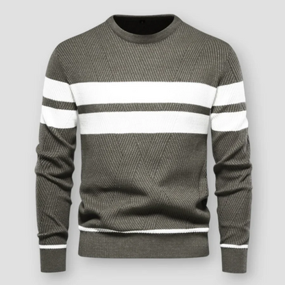 Pull-over Homme Doux Rayé
