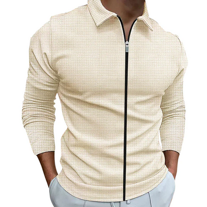 Hauts pour hommes Fermeture éclair Pratique