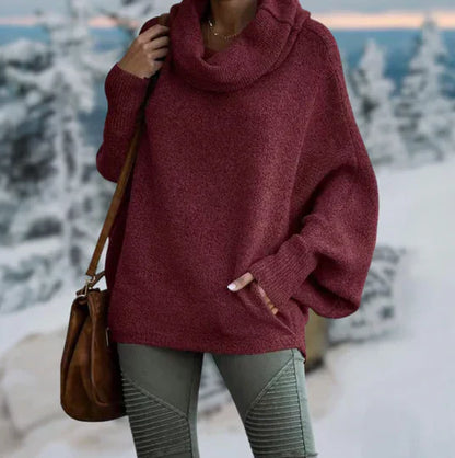 Pull élégant pour femme à motif de tortue