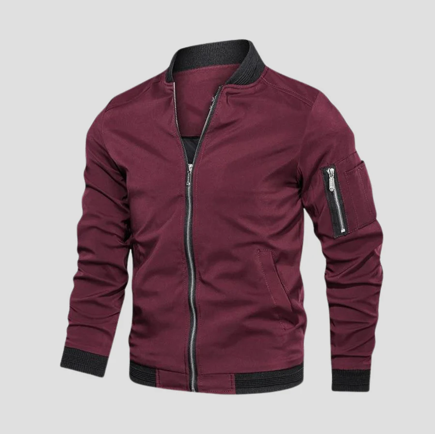 Veste d'extérieur imperméable moderne pour homme