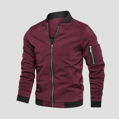 Veste d'extérieur imperméable moderne pour homme