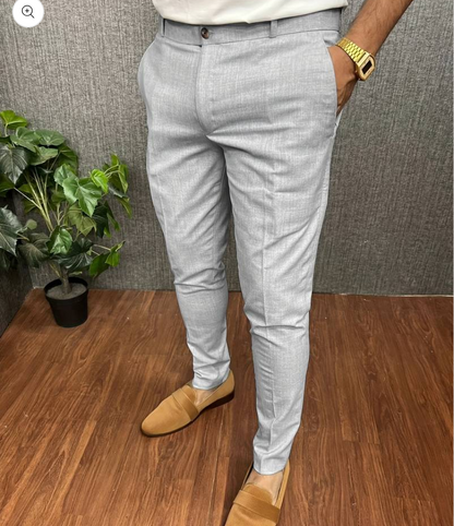 Pantalons habillés pour hommes coupe slim
