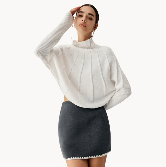 Weicher Rollkragenpullover Damen - IdealeKleiden