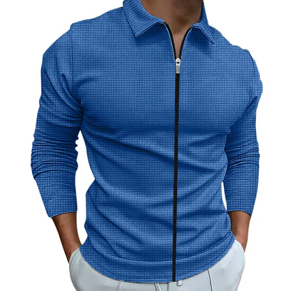 Hauts pour hommes Fermeture éclair Pratique