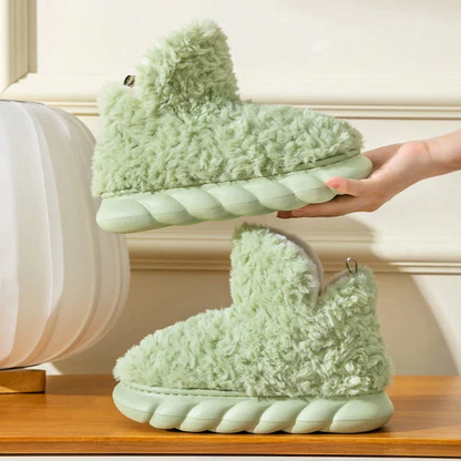 Bottes douillettes en polaire pour femmes