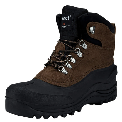 Bottes montantes doublées douillettes pour homme