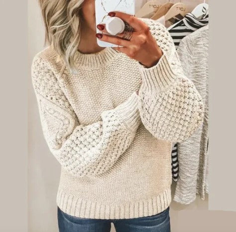 Pull tendance avec imprimé graphique