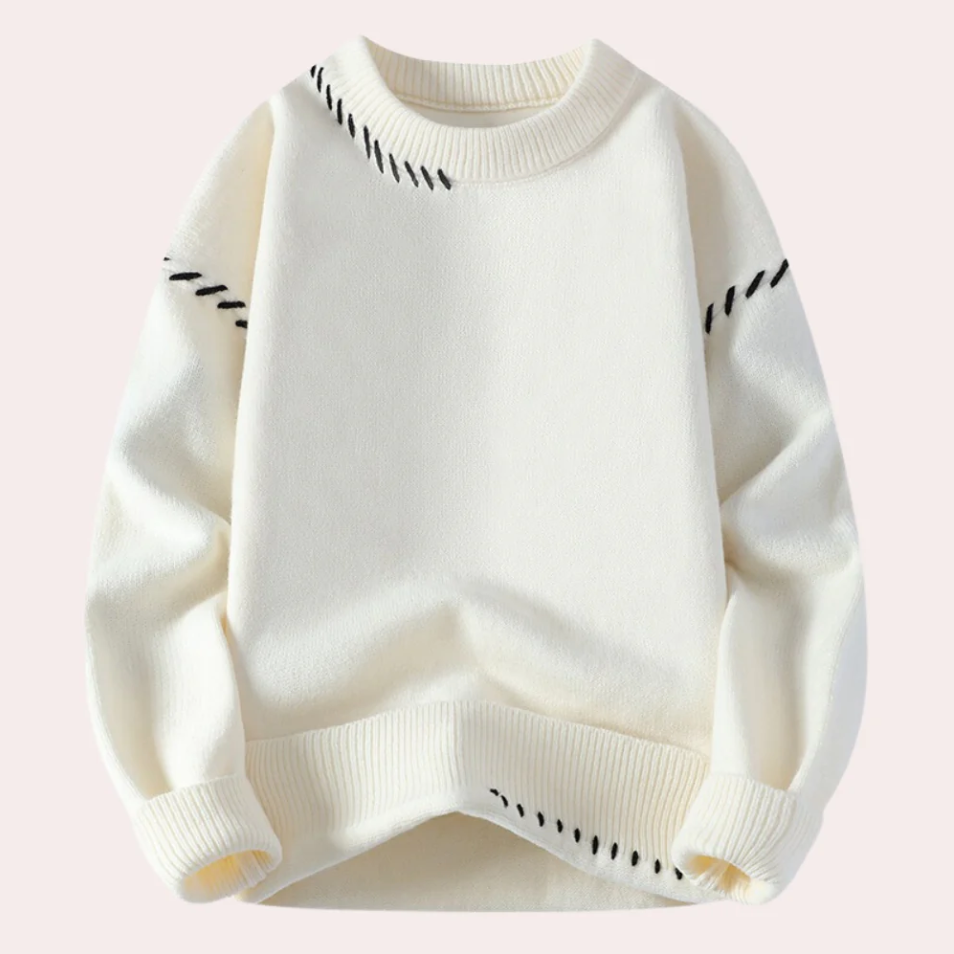 Zenia - Weicher Damenpullover Winterwarm - IdealeKleiden
