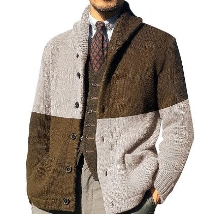 Cardigan pour homme style vintage look rétro
