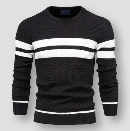 Pull-over Homme Doux Rayé
