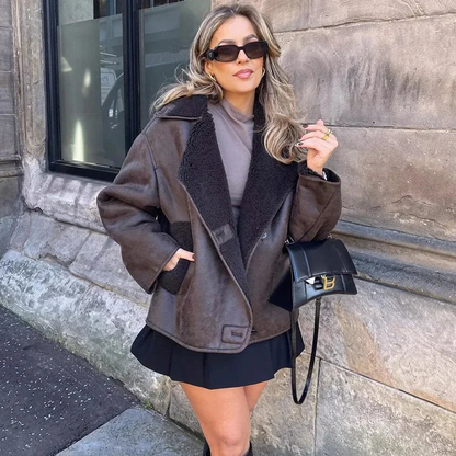 Veste femme oversize robuste et confortable
