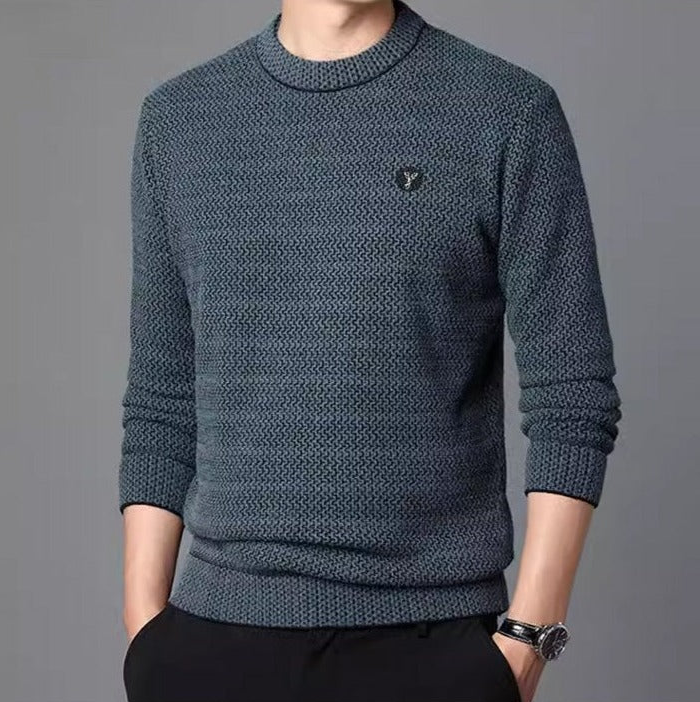 Pull en maille confortable Chaud Douillet