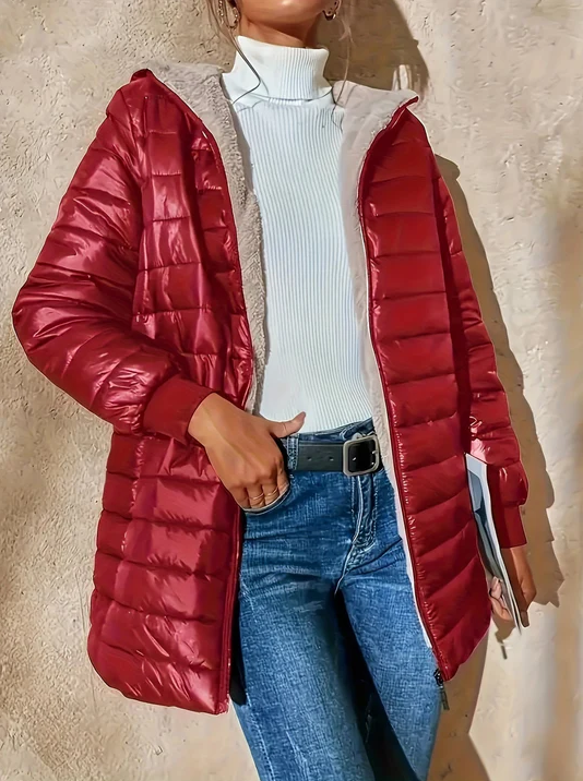 Veste d'hiver élégante pour femme style moderne
