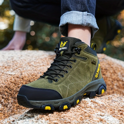 Chaussures à semelles épaisses pour hommes Robustes