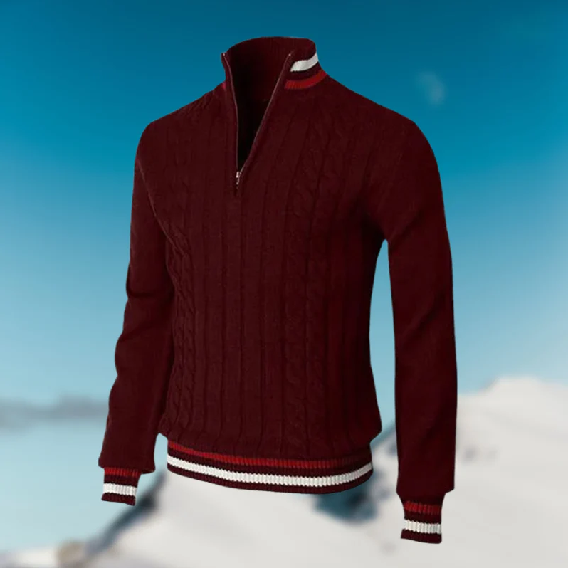 Pull-over homme Design élégant Col