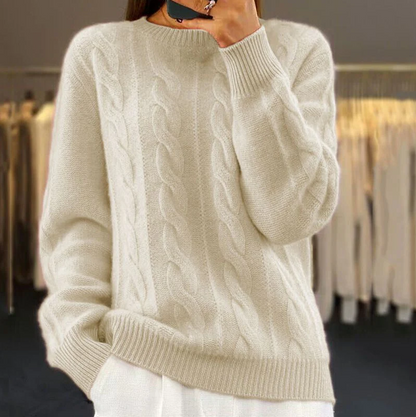 Pull doux tricoté