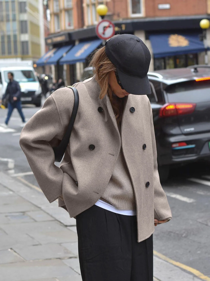 Manteau pour femmes à la mode style oversize