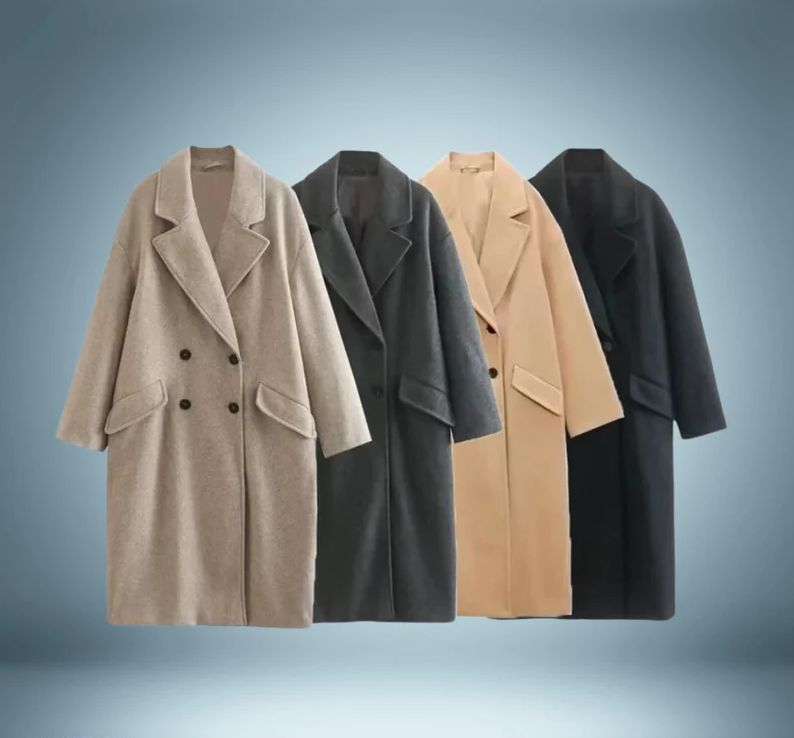 Luxus Trenchcoat Damenjacke Elegant - IdealeKleiden