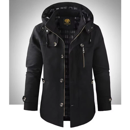 Veste d'hiver homme Imperméable Capuche Poches