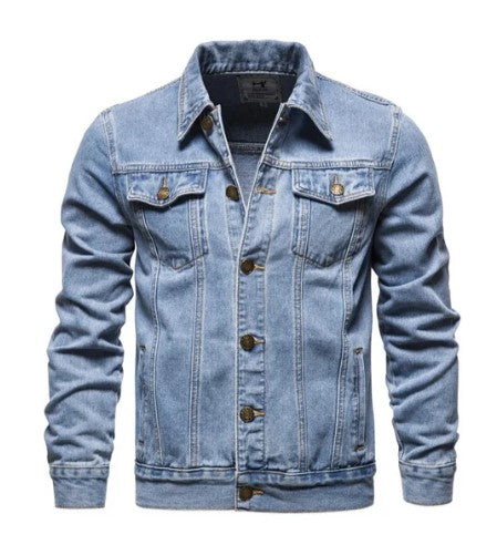 Veste en jean rétro style élégant
