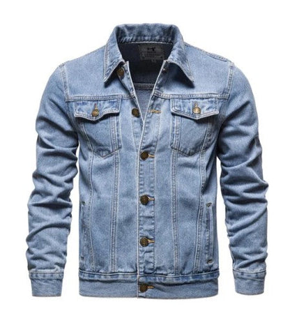 Veste en jean rétro style élégant