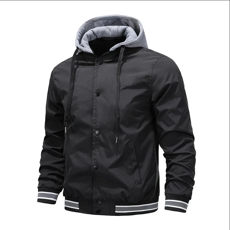 Veste à capuche tendance, style élégant