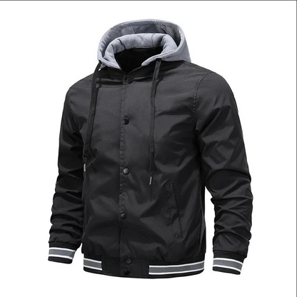 Veste à capuche tendance, style élégant
