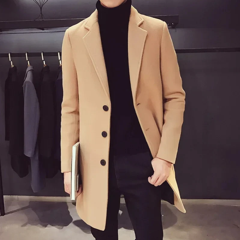 Manteau en laine élégant pour homme