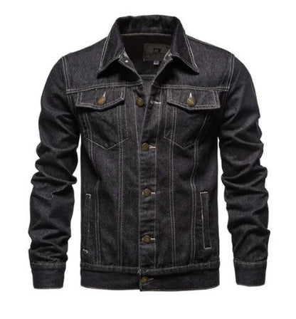 Veste en jean rétro style élégant