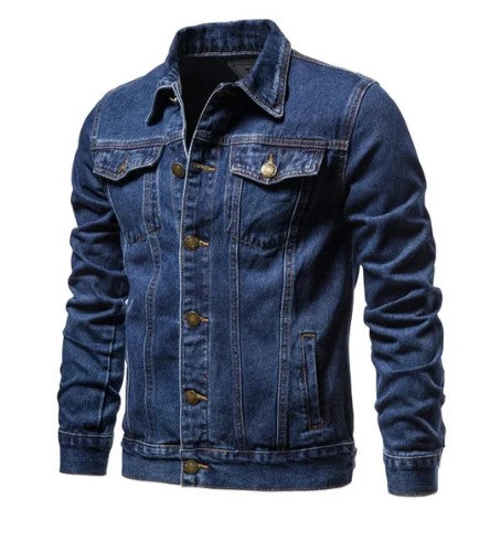 Retro Jeansjacke Elegant Style - IdealeKleiden