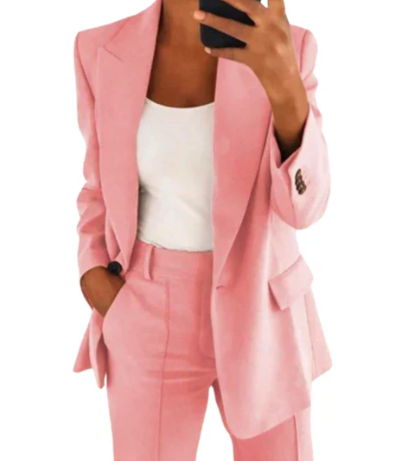 Olivia - Ensemble de blazer et pantalon chic pour femme