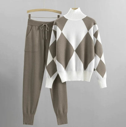 Ensemble de jogging pour femme avec pantalon et pull