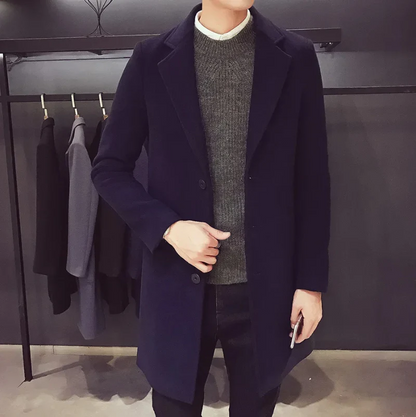 Manteau en laine élégant pour homme