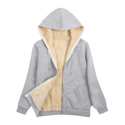 Doudoune femme capuche fausse fourrure doublée