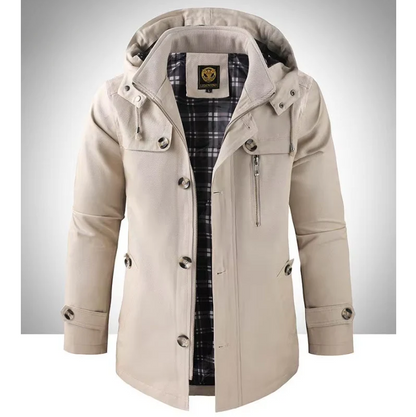 Veste d'hiver homme Imperméable Capuche Poches