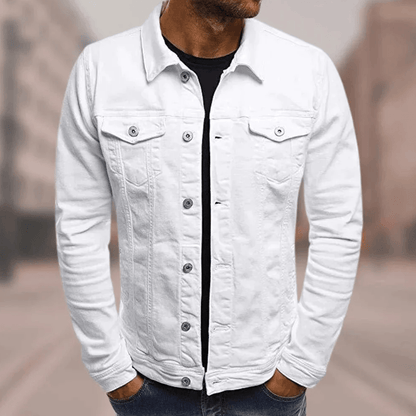 Veste en jean tendance pour hommes