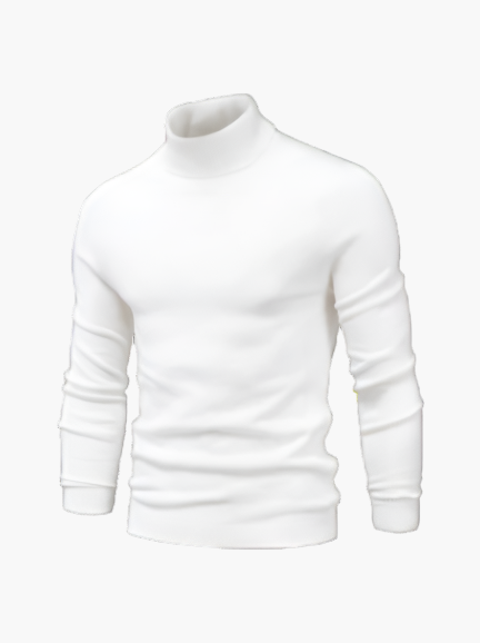 Elegante Rollkragenpullover Damen Business Modern - IdealeKleiden