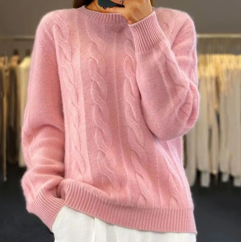 Pull doux tricoté