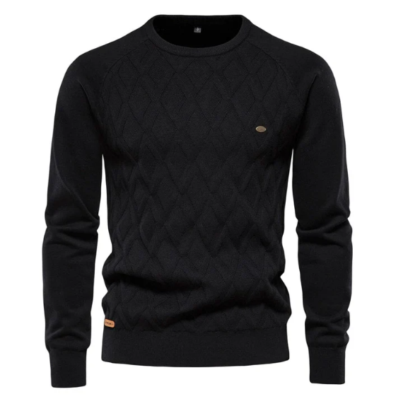 Jasper - Pull en maille slim fit