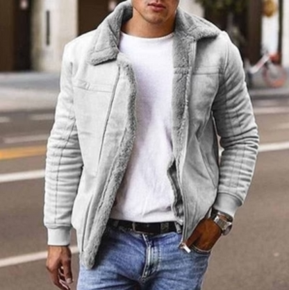Veste d'hiver homme matelassée fourrée Gino