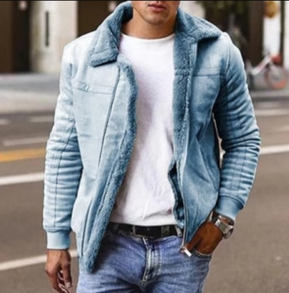 Veste d'hiver homme matelassée fourrée Gino