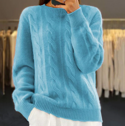 Pull doux tricoté