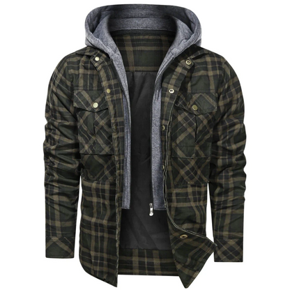 Veste à Carreaux Homme Classique Moderne