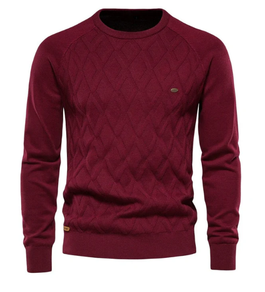Jasper - Pull en maille slim fit