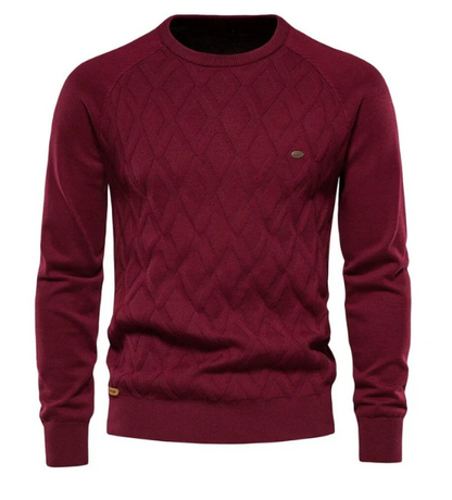 Jasper - Pull en maille slim fit