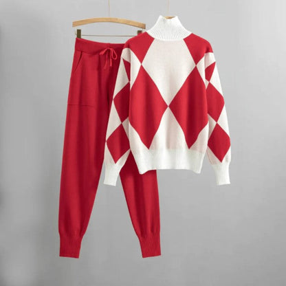 Ensemble de jogging pour femme avec pantalon et pull